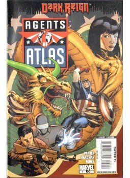 Hardman, Gabriel, Jeff Parker - Agents of Atlas No. 4 Hardman, Gabriel, Jeff Parker - Agents of Atlas No. 4, 2009 antikvár könyv