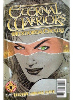 Jimenez, Oscar Rojas, Floyd, John, Holcomb, art - Eternal Warriors: The Immortal Enemy Vol. 1 Jimenez, Oscar Rojas, Floyd, John, Holcomb, art - Eternal Warriors: The Immortal Enemy Vol. 1, 1998 antikvár könyv