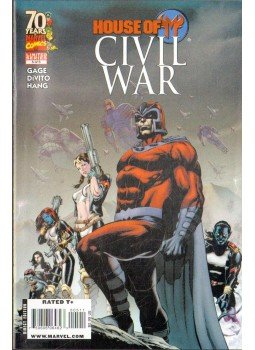 Gage, Christos N., Divito, Andrea - Civil War: House of M No. 5 Gage, Christos N., Divito, Andrea - Civil War: House of M No. 5, 2009 antikvár könyv