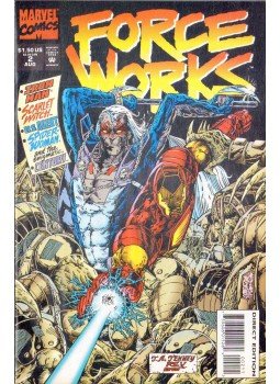 Lanning, Andy, Tenney, Tom, Dan Abnett - Force Works Vol. 1. No. 2 Lanning, Andy, Tenney, Tom, Dan Abnett - Force Works Vol. 1. No. 2, 1994 antikvár könyv