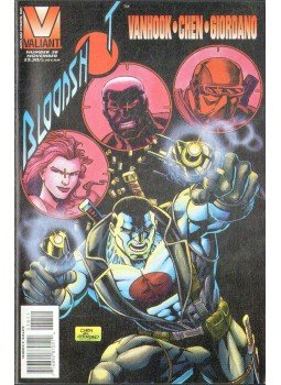 Chen, Sean, Vanhook, Kevin, Giordano, Dick - Bloodshot Vol. 1. No. 38 Chen, Sean, Vanhook, Kevin, Giordano, Dick - Bloodshot Vol. 1. No. 38, 1995 antikvár könyv