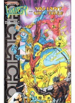 Vanhook, Kevin, Hitch, Bryan - Visitor vs. The Valiant Universe Vol. 1. No. 2 Vanhook, Kevin, Hitch, Bryan - Visitor vs. The Valiant Universe Vol. 1. No. 2, 1995 antikvár könyv