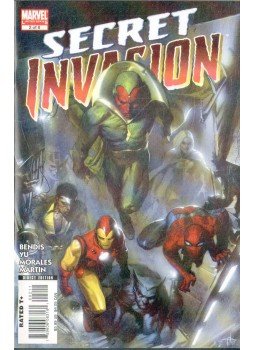 Bendis, Brian Michael, Yu, Leinil Francis - Secret Invasion No. 2 Bendis, Brian Michael, Yu, Leinil Francis - Secret Invasion No. 2, 2008 antikvár könyv
