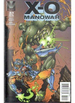 Sears, Bart - X-O Manowar Vol. 1. No. 51 Sears, Bart - X-O Manowar Vol. 1. No. 51, 1995 antikvár könyv