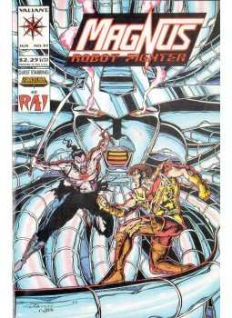 Bedard, Antony J. L., Calafiore, Jim - Magnus Robot Fighter Vol. 1 No. 37 Bedard, Antony J. L., Calafiore, Jim - Magnus Robot Fighter Vol. 1 No. 37, 1994 antikvár könyv