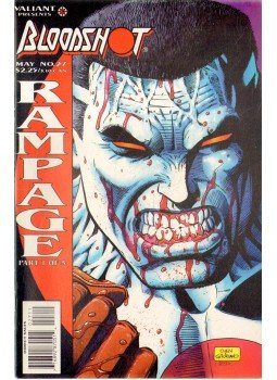 Chen, Sean, Vanhook, Kevin - Bloodshot Vol. 1. No. 27 Chen, Sean, Vanhook, Kevin - Bloodshot Vol. 1. No. 27, 1995 antikvár könyv