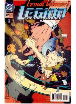 Waid, Mark, McCraw, Tom, Moder, Lee, Boyd, Ron - Legion of Super-Heroes 62. Waid, Mark, McCraw, Tom, Moder, Lee, Boyd, Ron - Legion of Super-Heroes 62., 1994 antikvár könyv