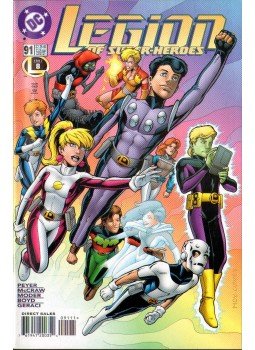 McCraw, Tom, Moder, Lee, Tom Peyer - Legion of Super-Heroes 91. McCraw, Tom, Moder, Lee, Tom Peyer - Legion of Super-Heroes 91., 1997 antikvár könyv