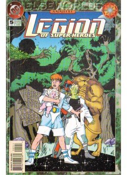Swan, Curt, McCraw, Tom, Immonen, Stuart, Boyd, Ron, Marzan, Jose Jr., Farmer, Mark - Legion of Super-Heroes Annual 5. Swan, Curt, McCraw, Tom, Immonen, Stuart, Boyd, Ron, Marzan, Jose Jr., Farmer, Mark - Legion of Super-Heroes Annual 5., 1994 antikvár könyv