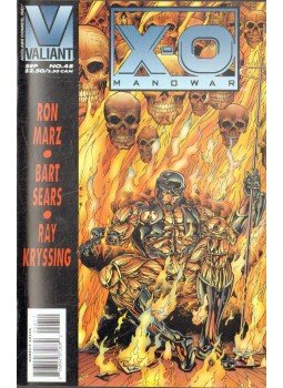 Marz, Ron, Sears, Bart - X-O Manowar Vol. 1. No. 48 Marz, Ron, Sears, Bart - X-O Manowar Vol. 1. No. 48, 1995 antikvár könyv