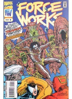 Lanning, Andy, Calafiore, Jim, Garcia, Rey, Dan Abnett - Force Works Vol. 1. No. 9 Lanning, Andy, Calafiore, Jim, Garcia, Rey, Dan Abnett - Force Works Vol. 1. No. 9, 1995 antikvár könyv
