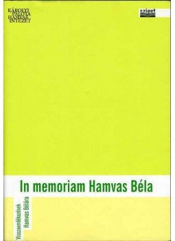 Bosnyák Sándor - In memoriam Hamvas Béla, null 0 antikvár könyv