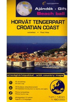  - Horvát tengerpart autóatlasz 1:160 000, null 2006 antikvár könyv