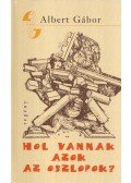 Albert Gábor - Hol vannak azok az oszlopok?