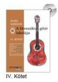 Suba Sándor - A klasszikus gitár iskolája - IV. kötet