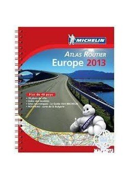 Michelin - Európa atlasz 2013 (Michelin Motoring Atlas), null 2015 antikvár könyv