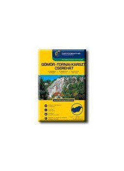 Cartographia Kiadó - GÖMÖR-TORNAI-KARSZT CSEREHÁT TURISTAKALAUZ 1:40000 "SC", null 2006 antikvár könyv