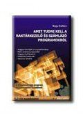 Nagy Zoltán - AMIT TUDNI KELL A RAKTÁRKEZELŐ ÉS SZÁMLÁZÓ PROGRAMOKRÓL - CD