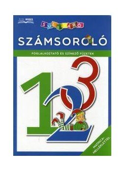 Dibás Gabriella - Számsoroló - Foglalkoztató és színező füzetek - Matrica-melléklettel, null 2015 antikvár könyv