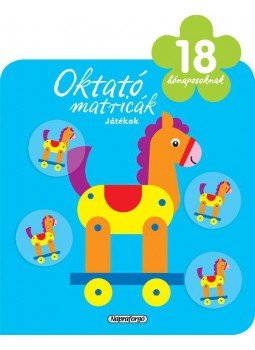  - Oktató matricák - Játékok (18 hónaposoknak), null 2015 antikvár könyv
