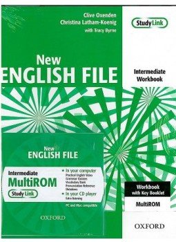 OXENDEN, CLIVE, Christina Latham-Koenig - NEW ENGLISH FILE INTERMEDIATE WORKBOOK + MULTIROM CD OXENDEN, CLIVE, Christina Latham-Koenig - NEW ENGLISH FILE INTERMEDIATE WORKBOOK + MULTIROM CD, 2010 antikvár könyv