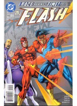 Waid, Mark, Jimenez, Oscar Rojas, Cheung, Jim - The Flash 115. Waid, Mark, Jimenez, Oscar Rojas, Cheung, Jim - The Flash 115., 1996 antikvár könyv