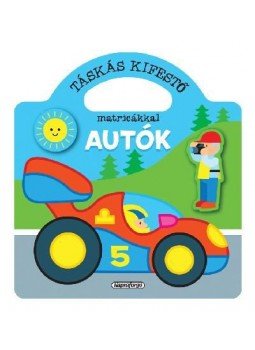  - Táskás kifestő matricákkal - Autók, null 2015 antikvár könyv