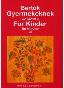 Bartók - GYERMEKEKNEK ZONGORÁRA I-II, null 0 antikvár könyv
