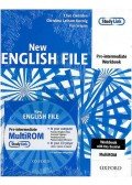 OXENDEN, CLIVE - NEW ENGLISH FILE PRE-INTERMEDIATE WB WITH KEY + MULTIROM