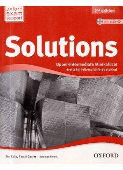 Tim Falla, Paul A. Davies, Kelemen Ferenc - Solutions Upper-Intermediate Munkafüzet Tim Falla, Paul A. Davies, Kelemen Ferenc - Solutions Upper-Intermediate Munkafüzet, Oxford 2014 antikvár könyv