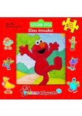Manó Könyvek - SZEZÁM UTCA - ELMO ÉVSZAKAI - ELSŐ PUZZLEKÖNYVEM
