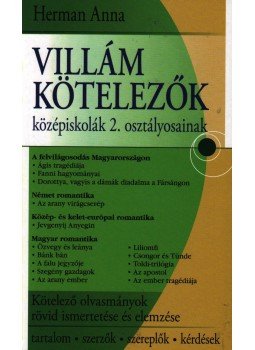 Herman Anna - Villám kötelezők középiskolák 2. osztályosainak, null 2008 antikvár könyv
