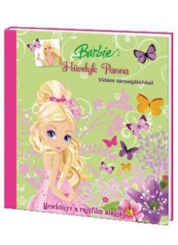  - BARBIE HÜVELYK PANNA MESEKÖNYV - VIDÁM TÁRSASJÁTÉKKAL, null 0 antikvár könyv