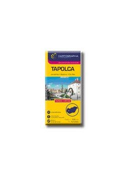 Cartographia Kiadó - TAPOLCA - VÁROSTÉRKÉP 1:10000 -"SC", null 2007 antikvár könyv