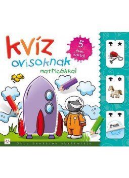 Joanna Kuryjak - Kvíz ovisoknak matricákkal 5 éves kortól, null 2014 antikvár könyv