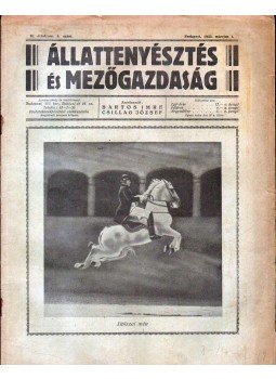 Bartos Imre (szerk.), Csillag József (szerk.) - Állattenyésztés és mezőgazdaság II. évf. 4. szám Bartos Imre (szerk.), Csillag József (szerk.) - Állattenyésztés és mezőgazdaság II. évf. 4. szám, Budapest 1933 antikvár könyv