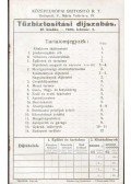  - Tűzbiztosítási díjszabás