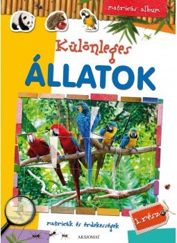 Magdalena Król - Matricás album - Különleges állatok 1. rész, null 2014 antikvár könyv