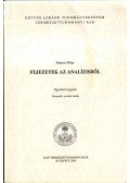 Simon Péter - Fejezetek az analízisből