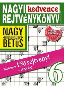 CSOSCH KIADÓ - Nagyi Kedvence Rejtvénykönyv 6. CSOSCH KIADÓ - Nagyi Kedvence Rejtvénykönyv 6., null 2014 antikvár könyv