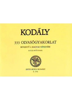 Kodály Zoltán - 333 olvasógyakorlat Kodály Zoltán - 333 olvasógyakorlat, Budapest 2005 antikvár könyv