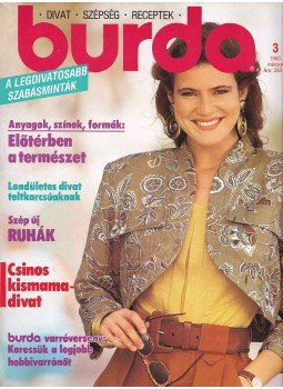 Aenne Burda (szerk.) - Burda 1990/3. március Aenne Burda (szerk.) - Burda 1990/3. március, 0 antikvár könyv