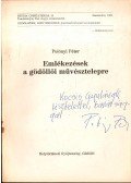 Polonyi Péter - Emlékezések a gödöllői művésztelepre (dedikált)