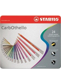  - STABILO CarbOthello 24 darabos művészeti színesceruza készlet exkluzív fém díszdobozban, null 2015 antikvár könyv
