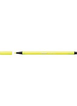  - STABILO Pen 68 rostiron filctoll NEON citromsárga színben, null 2015 antikvár könyv