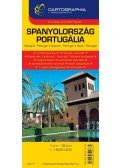 Cartographia Kiadó - SPANYOLORSZÁG, PORTUGÁLIA AUTÓTÉRKÉP - CART. - "SC" -