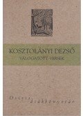 Kosztolányi Dezső - Válogatott versek