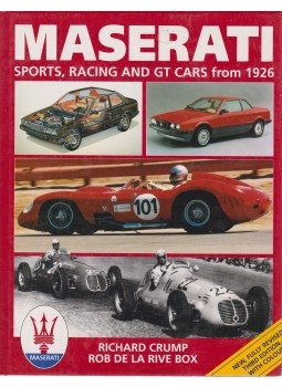 Crump, Richard, de la Rive Box, Rob - Maserati Crump, Richard, de la Rive Box, Rob - Maserati, 1992 antikvár könyv
