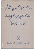 Illyés Gyula - Naplójegyzetek 1929-1945