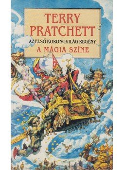 Terry Pratchett - A mágia színe Terry Pratchett - A mágia színe, Budapest 1992 antikvár könyv